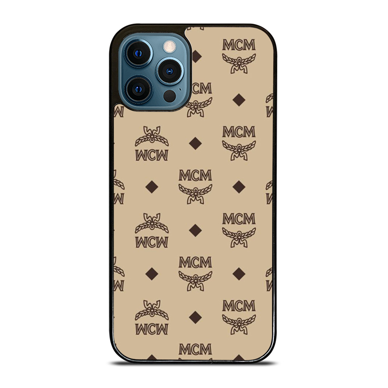 MCM WORLDWIDE PATTERN iPhone 12 Pro Max Case